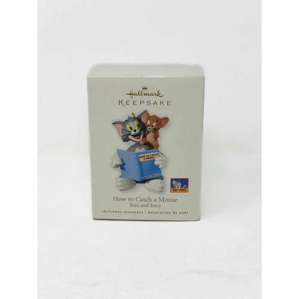 Hallmark Keepsake Tom & Jerry How to Catch a Mouse Ornament 2010 WB Box